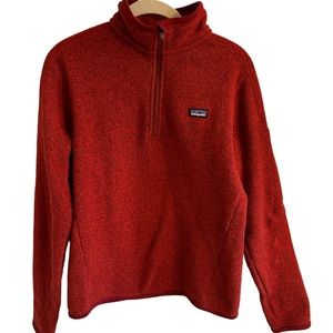 Patagonia Women's Better Sweater 1/4 Zip Fleece Pull Over Jacket S